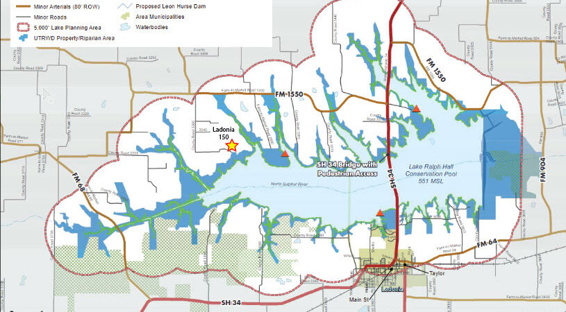 Location Of the Property on Lake Boas D'Arc